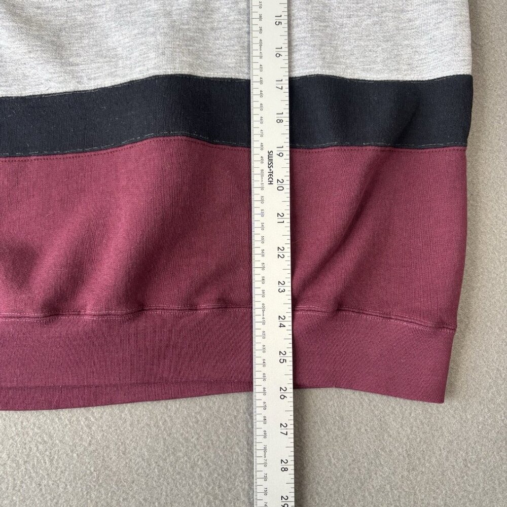VTG Colorblock 80s/90s Crewneck Sweatshirt Mens XLT Pro Spirit Tri Color Retro - Picture 4 of 16
